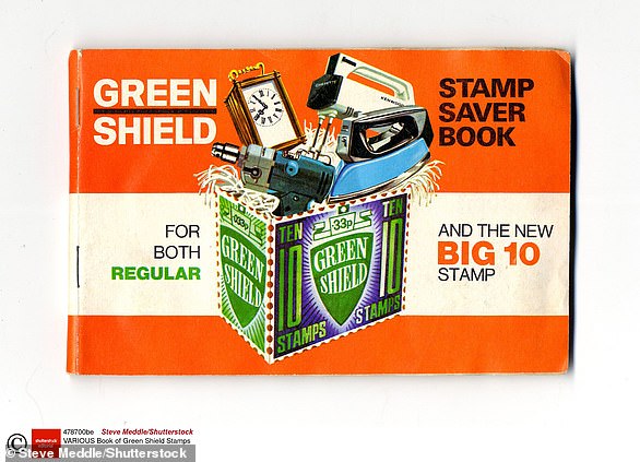 Green shield: This was a popular savings scheme where people collected stamps that could then be spent in a range of stores