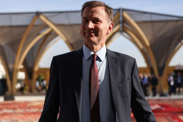 Jeremy Hunt at the International Monetary Fund meeting