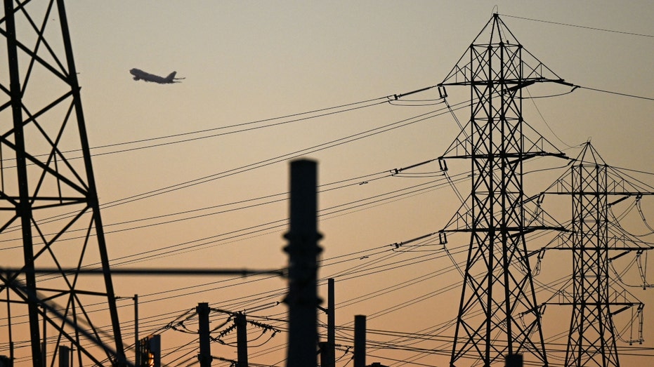 A California plane takes off