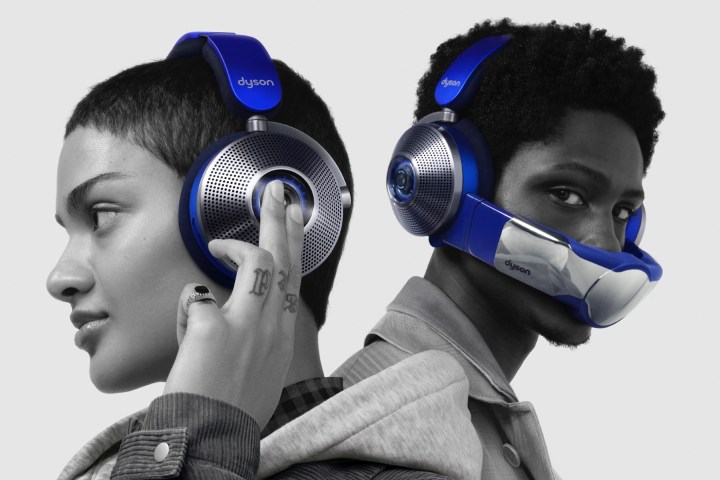 Dyson Zone worn by two models.