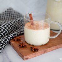 homemade eggnog