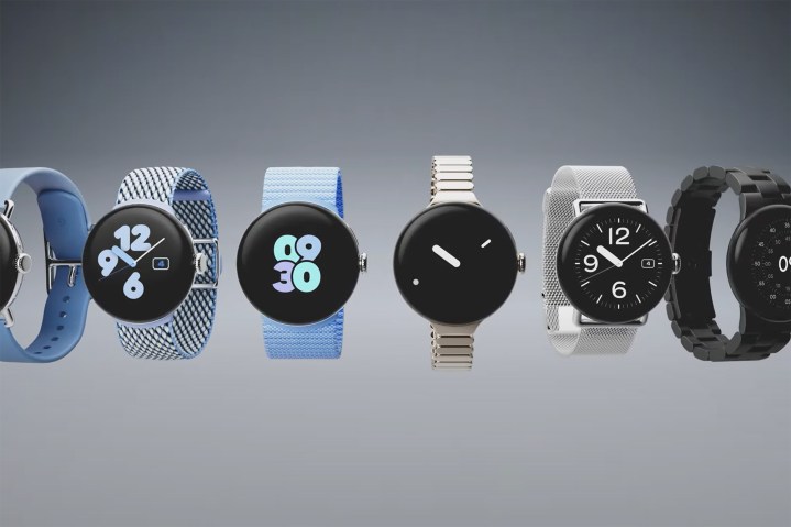 Google Pixel Watch 2 band options.