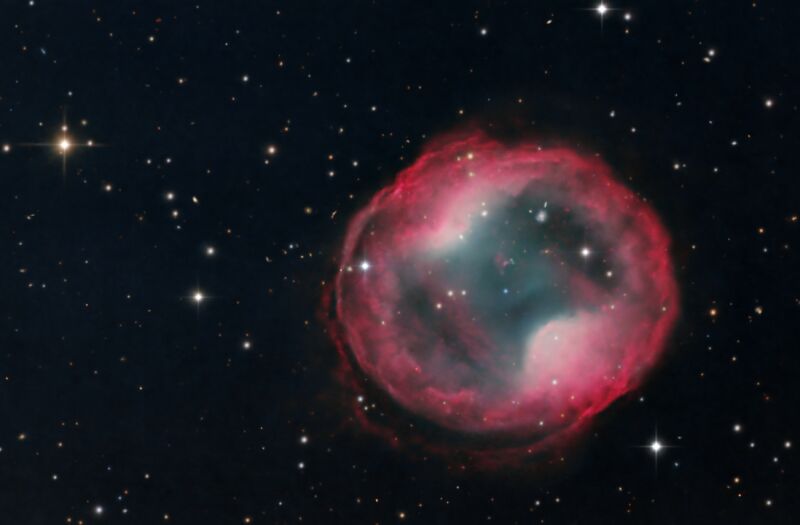 A view of the "Headphones" nebula.