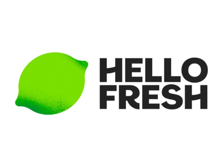 The Hello Fresh logo against a white background.