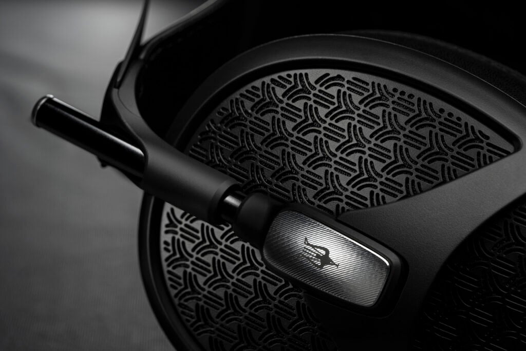 Meze Audio Empyrean II headphones with art deco design.