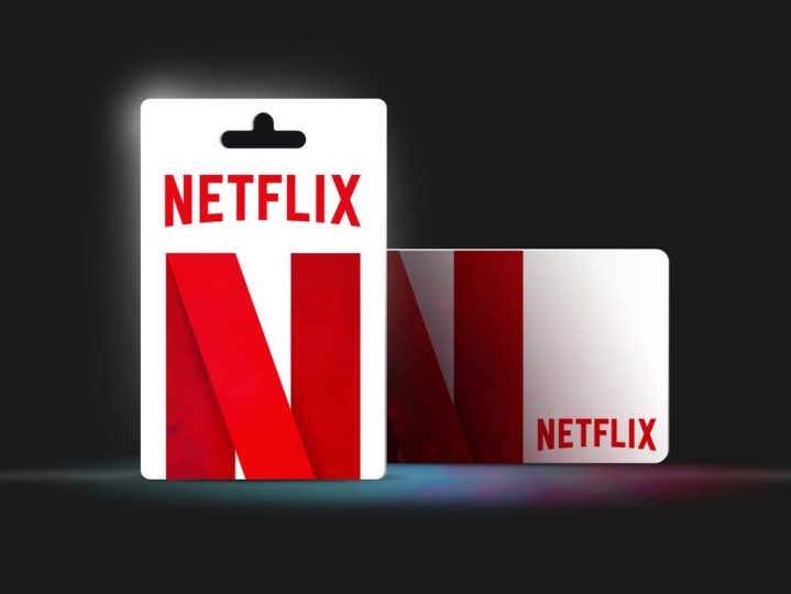 Netflix gift card hero image.