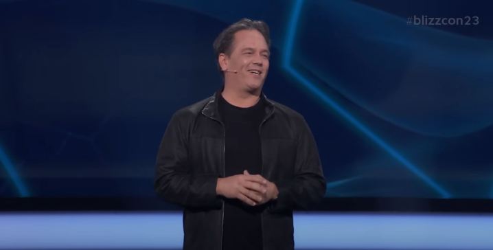 Phil Spencer at BlizzCon 2023