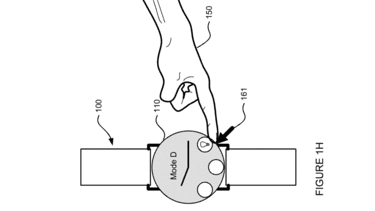 Pixel Watch gesture patent