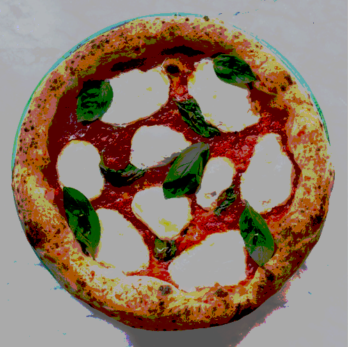 Dreamfarm's vegan mozzarella on a Pizza Pizzium Margherita pizza