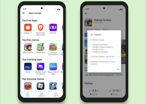 Users can still download popular consumer apps and then review their trackers