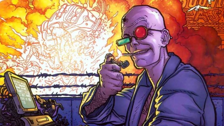 Spider Jerusalem in the DC comic, Transmetropolitan. 