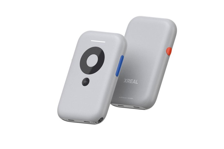 Xreal Beam accessory appears on a white background.