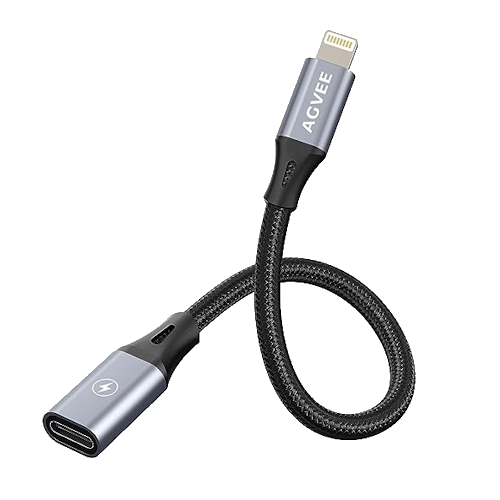 AGVEE USB-C to Lightning Adapter