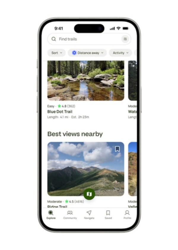 All Trails is the iPhone app of 2023.
