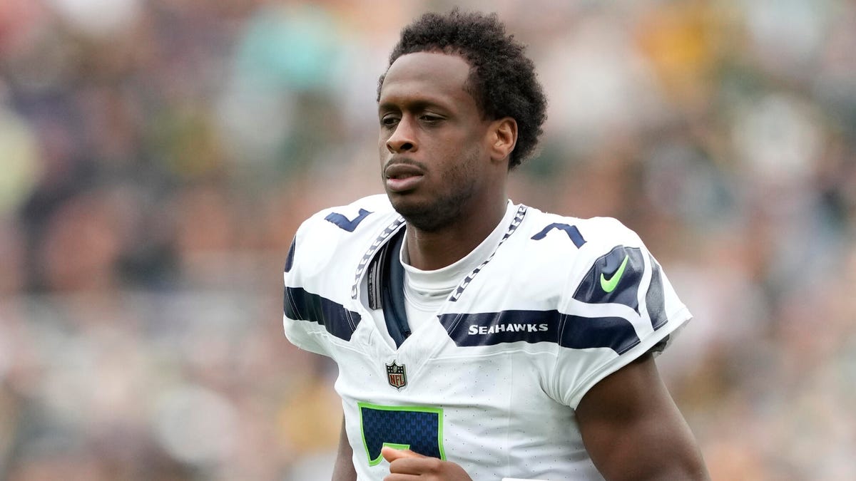 Seattle Seahawks quarterback Geno Smith.