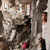 Gaza residents break into U.N. warehouse for supplies as Israeli barrage continues