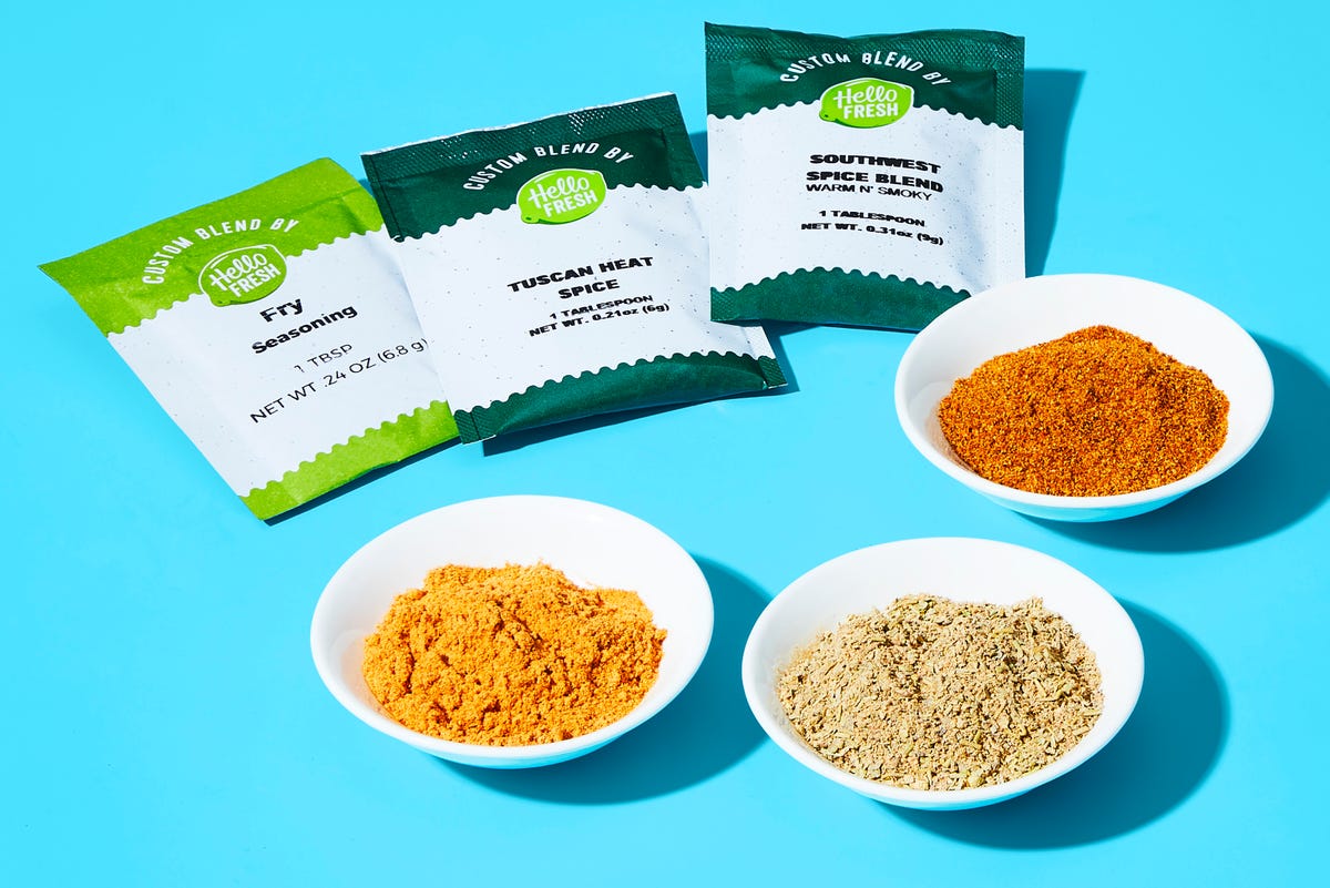 hellofresh spice packets