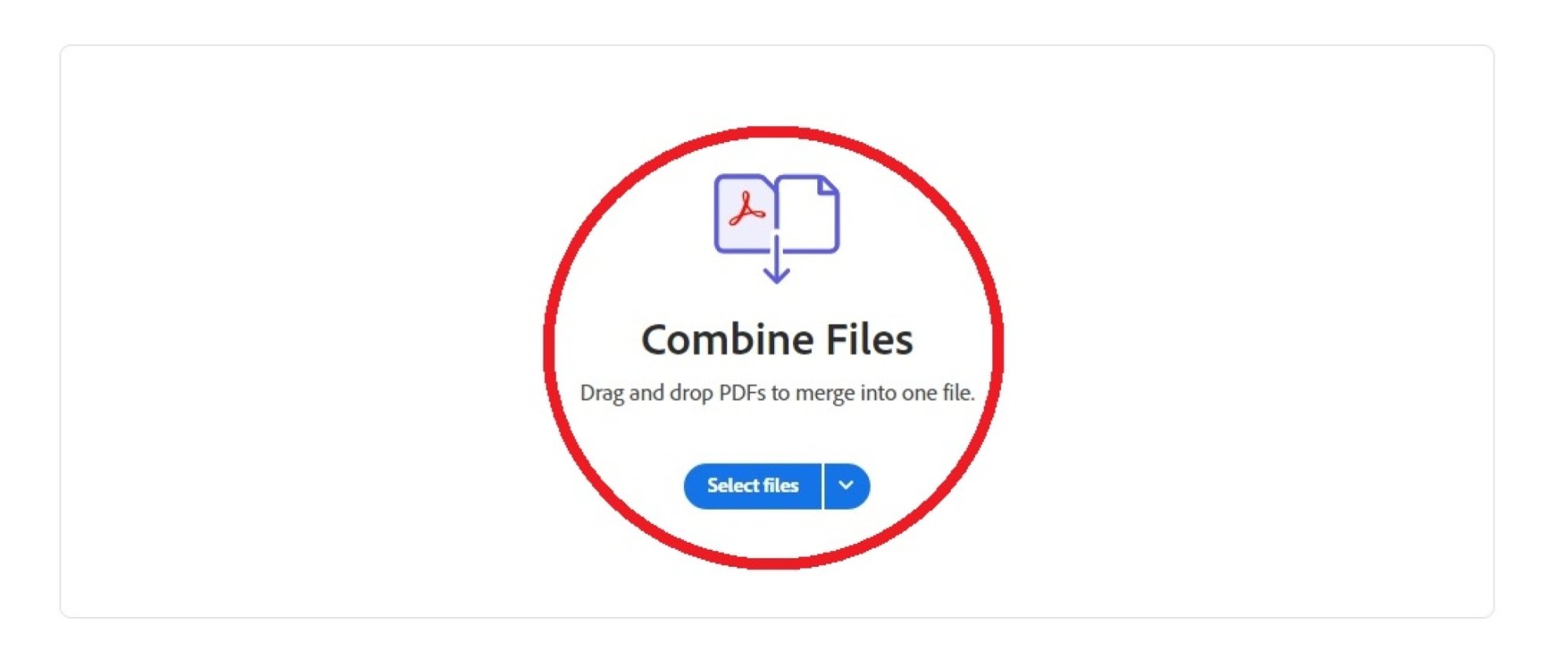 "Combine Files" in Adobe Acrobat. 