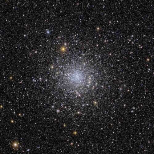 Hundreds of thousands of stars, held together by gravity, in the globular cluster called NGC 6397.