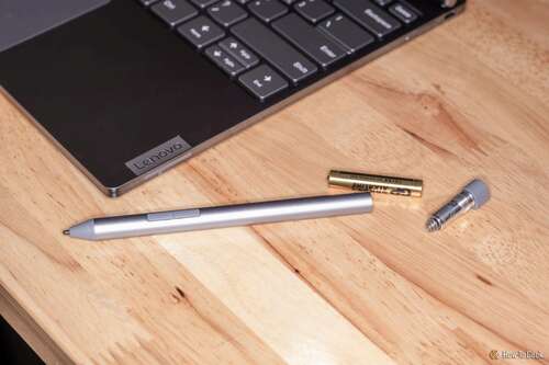 The Lenovo ThinkBook Plus Gen 4's stylus