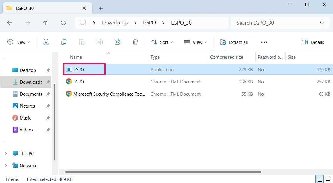 LGPO File in File Explorer