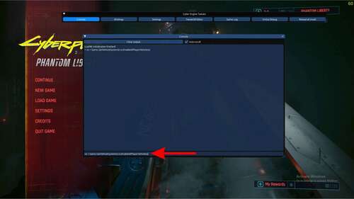 How to use cheats in Cyberpunk 2077 using Cyber Engine Tweaks mod 