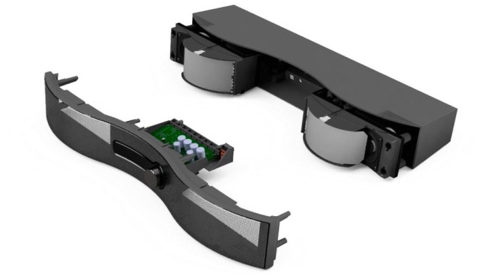 Soundfun Mirai Speaker exploded view.