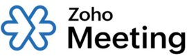 Logo for Zoho Meeting.