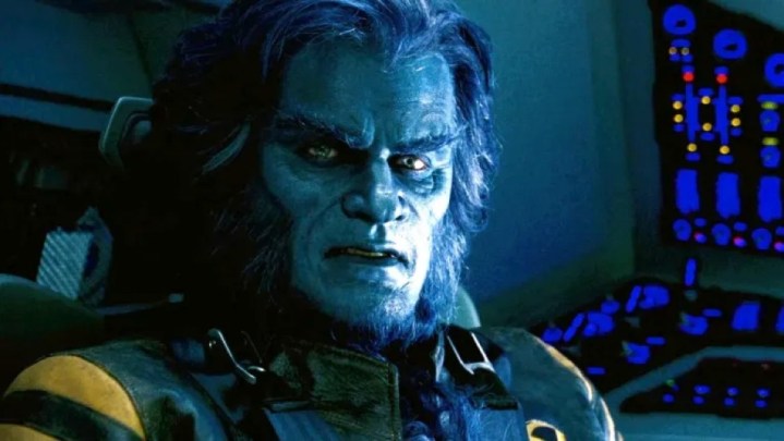 The Beast looks concerned in X-Men: The Last Stand.