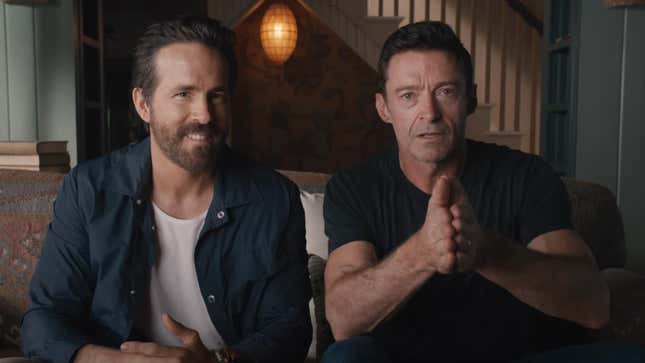 Stars of Deadpool 3 Ryan Reynolds and Hugh Jackman.