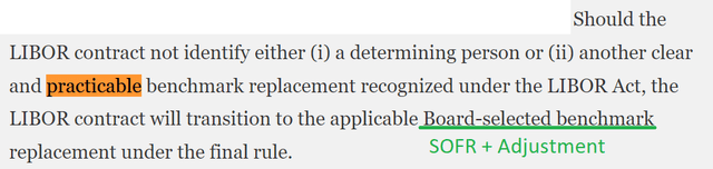 The word practicable is used repeatedly