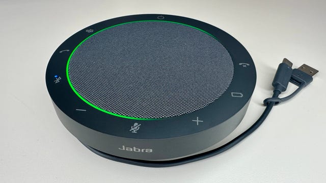 The Jabra Speak2 55 is the middle model in Jabra's new speakerphone line up