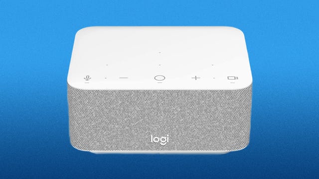 The Logitech Logi Dock is a speakerphone and laptop dock