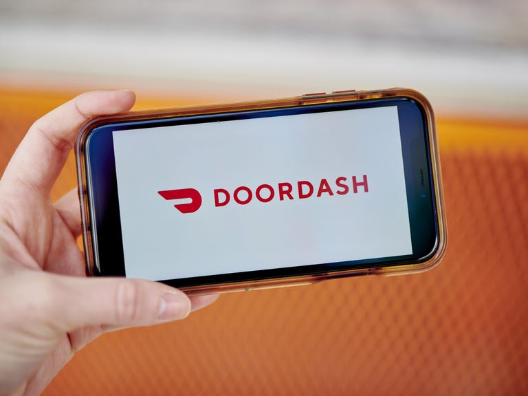 doordash app on phone