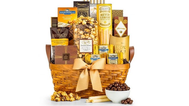 as good as gold gift basket