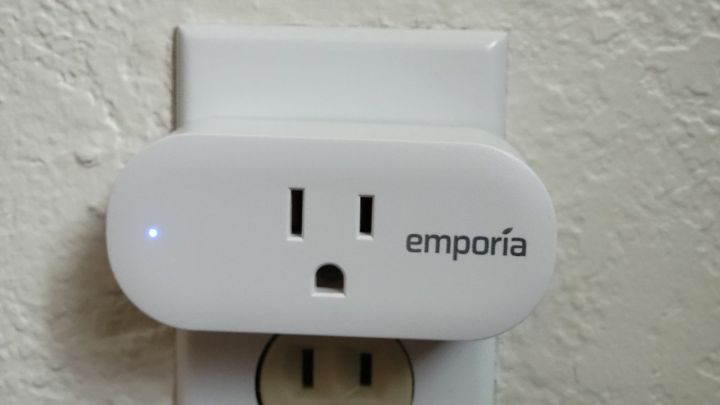 Emporia Smart Plug Installed