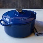 Lodge enameled cast-iron pot