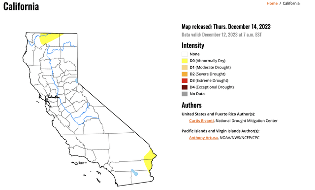 California Drought December 14