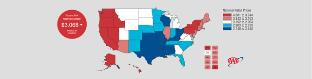 National Gas Prices