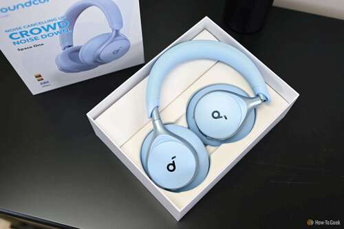 Soundcore SPace One headphones in box