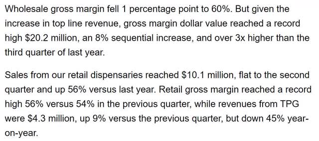 GLASF glass house brands guidance