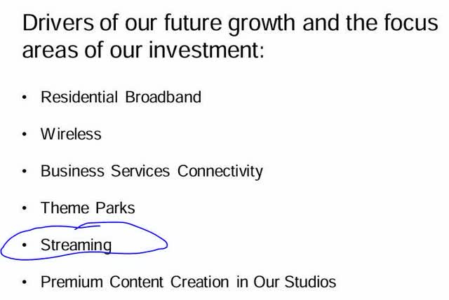 Comcast - drivers of growth