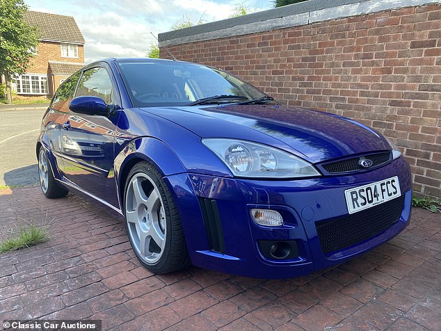 For those who want to get their hands on something a little more modern, there's also a 2004 Ford Focus RS (Mk1) with 59,278 miles from new. Estimate: £18k-£22k