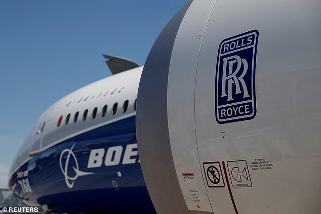 Taking-off: Rolls-Royce shares have more than trebled since 'Turbo' Tufan Erginbilgic became the engineer's chief executive at the start of this year