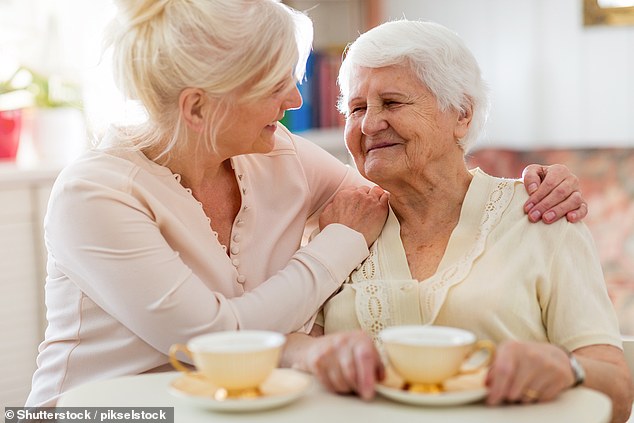 Helping out: J.D was anxious to get the toilet fixed for her elderly mother, who is disabled