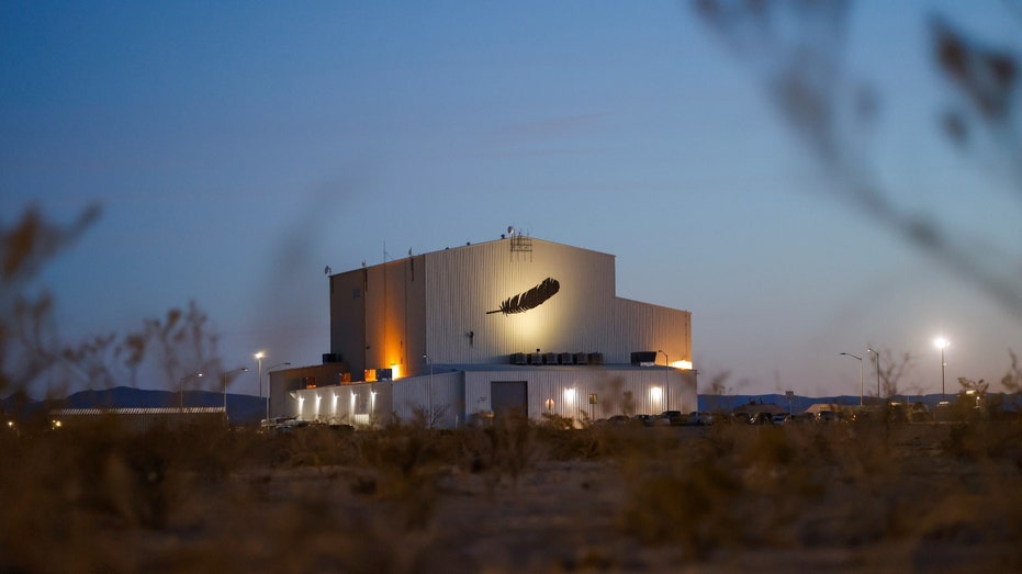 Blue Origin site in West Texas