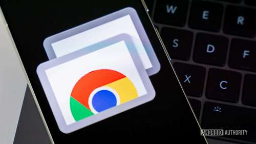 Chrome Remote Desktop logo on smartphone (2)