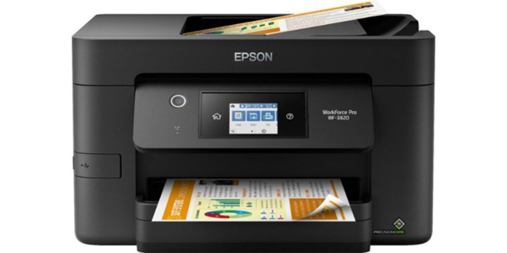 The Epson WorkForce Pro WF-3820 on a white background.