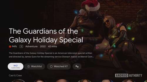 Google TV advent calendar Android Authority 2