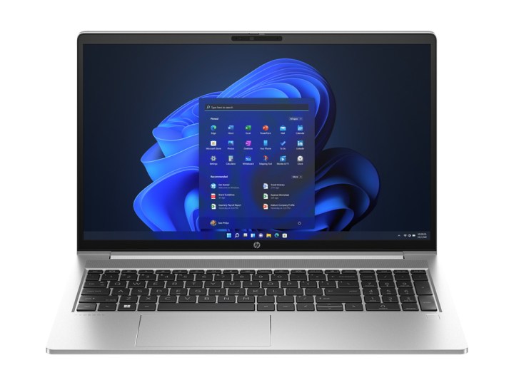 The HP ProBook 450 G10 Notebook against a white background.